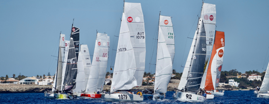 Éxito de participación de minis en la regata 100 milles entre Illes