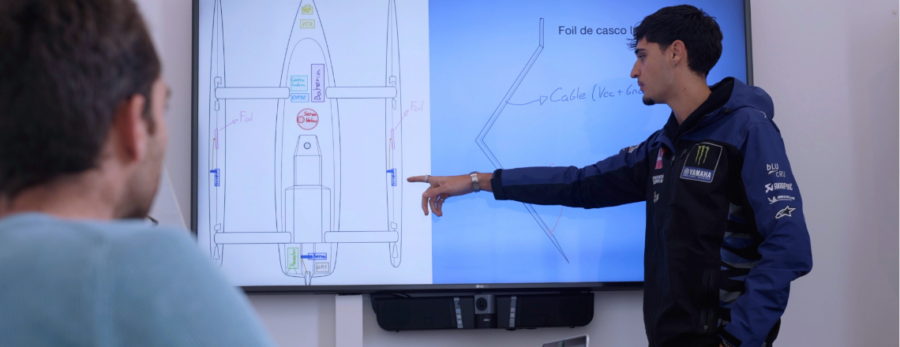 Presentamos los anteproyectos del RC Sailing Barcelona en la Fundació Barcelona Capital Nàutica