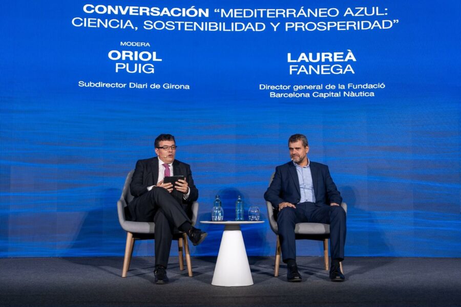Laurà Fanega, director general de la Fundació Barcelona Capital Nàutica, va participar al III Foro Económico y Social del Mediterráneo, posant les ciutats costaneres al centre